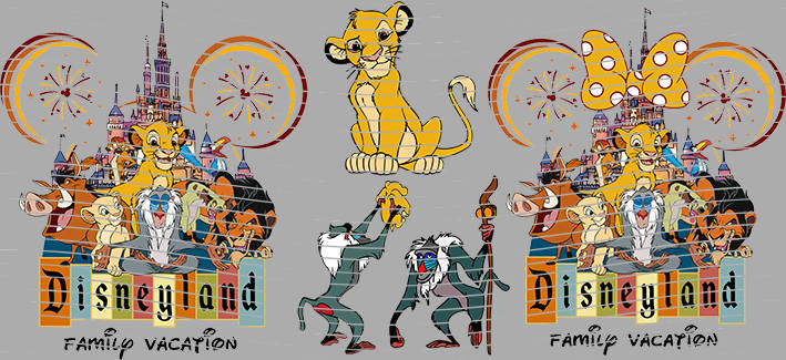 16oz Disney style-D-523